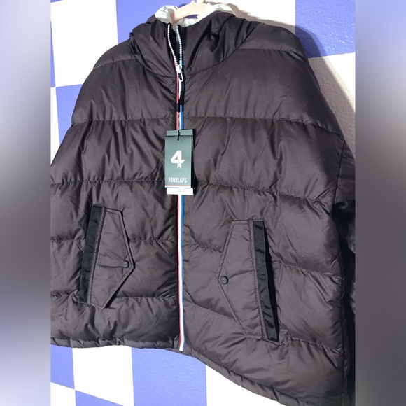 NWT FourLaps Cover Down Puffy Jacket in Chcocolate Brown - Size XXL - Picture 6 of 11